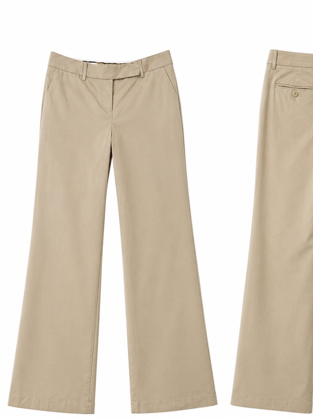 Express Editor Chinos in Light Beige